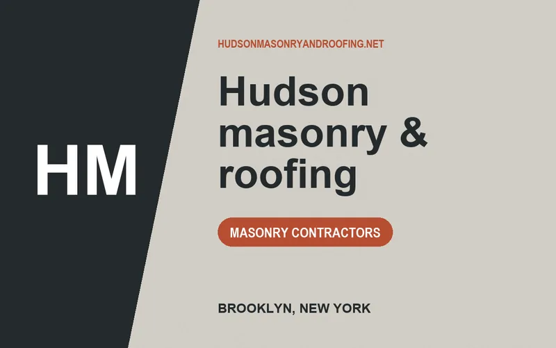 Hudson masonry & roofing in Brooklyn, New York