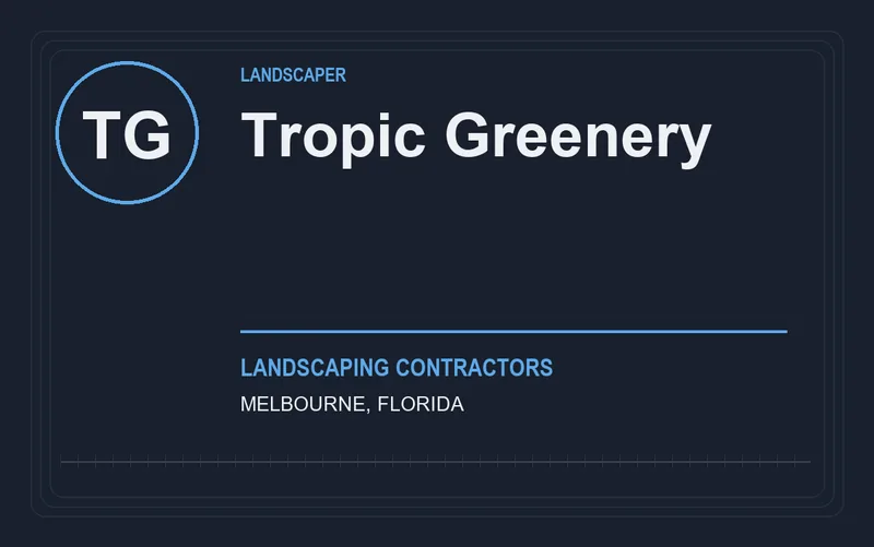 Tropic Greenery in Melbourne, Florida