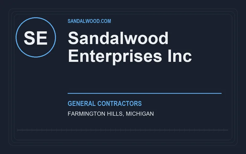 Sandalwood Enterprises Inc in Farmington Hills, Michigan