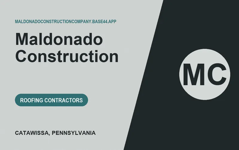 Maldonado Construction in Catawissa, Pennsylvania