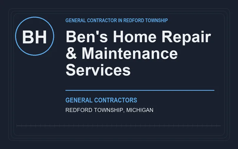 Ben's Home Repair & Maintenance Services in Redford Township, Michigan
