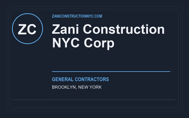 Zani Construction NYC Corp in Brooklyn, New York