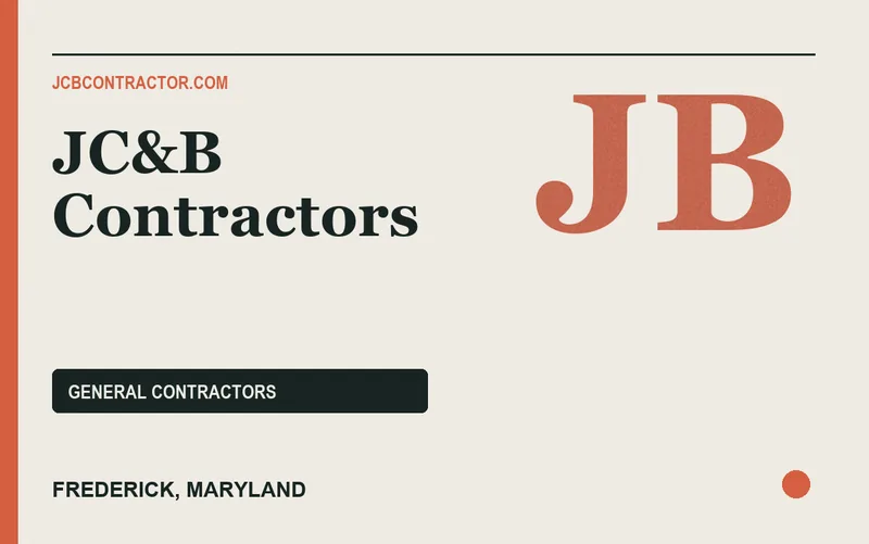 JC&B Contractors in Frederick, Maryland