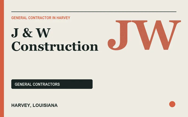 J & W Construction in Harvey, Louisiana