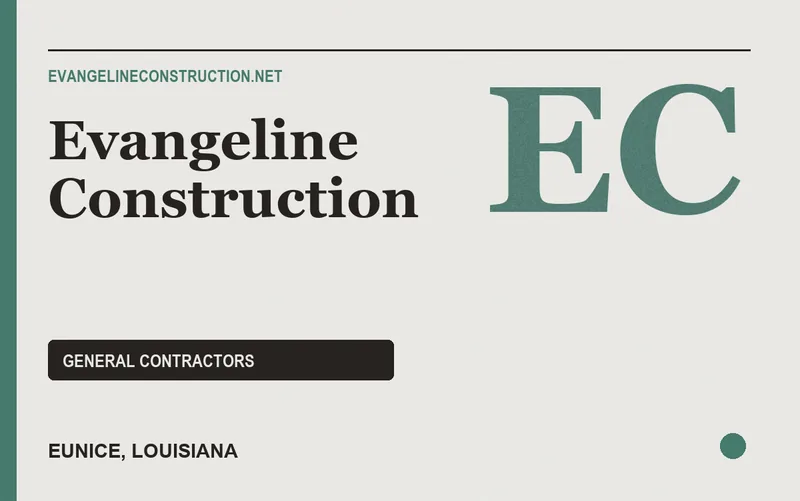 Evangeline Construction in Eunice, Louisiana