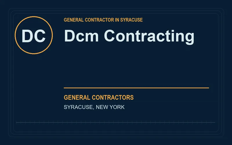 dcm contracting in Syracuse, New York
