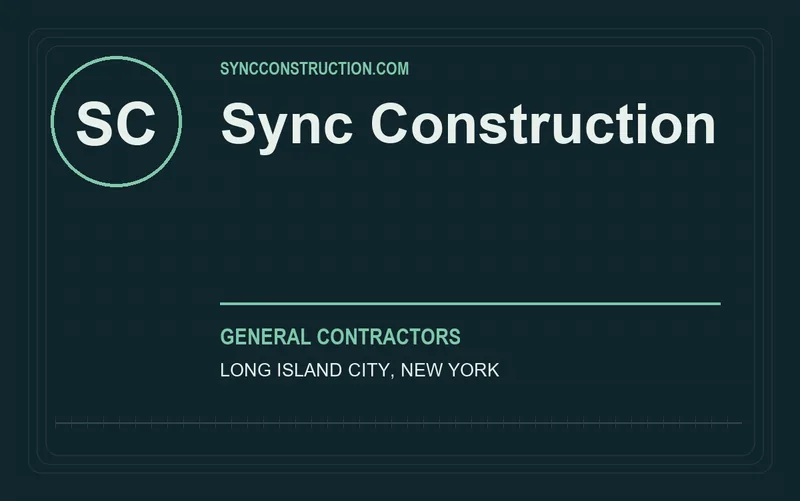 Sync Construction in Long Island City, New York