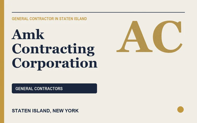 Amk Contracting Corporation in Staten Island, New York