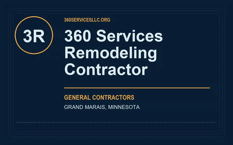 360 Services Remodeling Contractor in Grand Marais, Minnesota