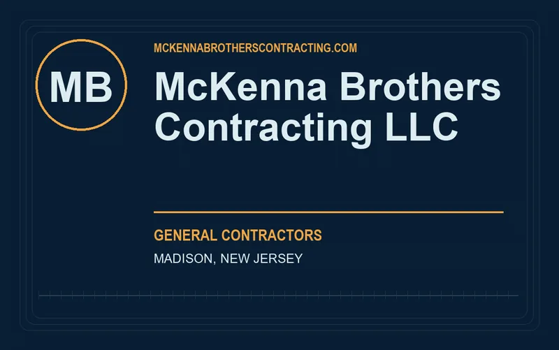 McKenna Brothers Contracting LLC in Madison, New Jersey