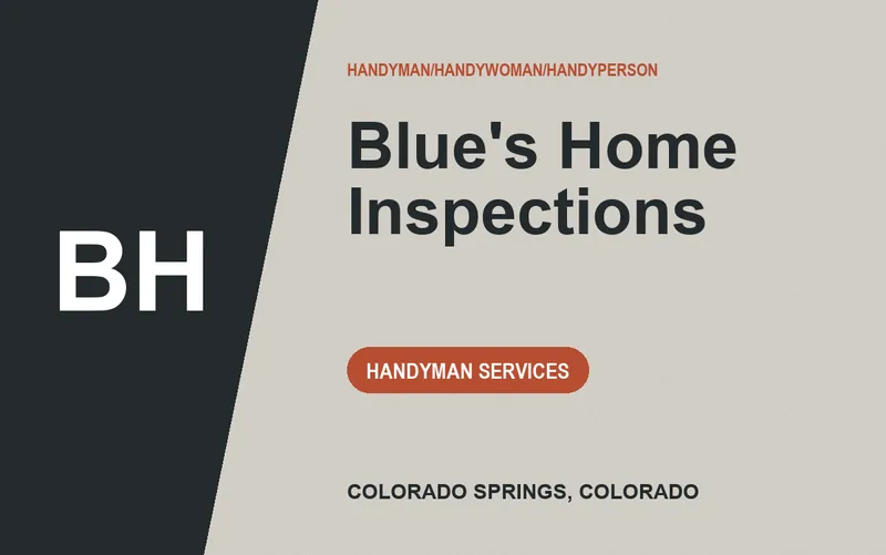 Blue's Home Inspections in Colorado Springs, Colorado