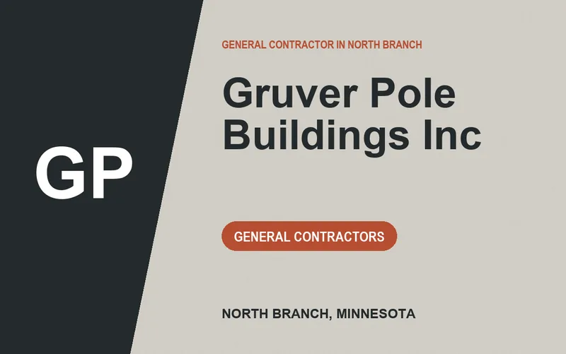 Gruver Pole Buildings Inc in North Branch, Minnesota