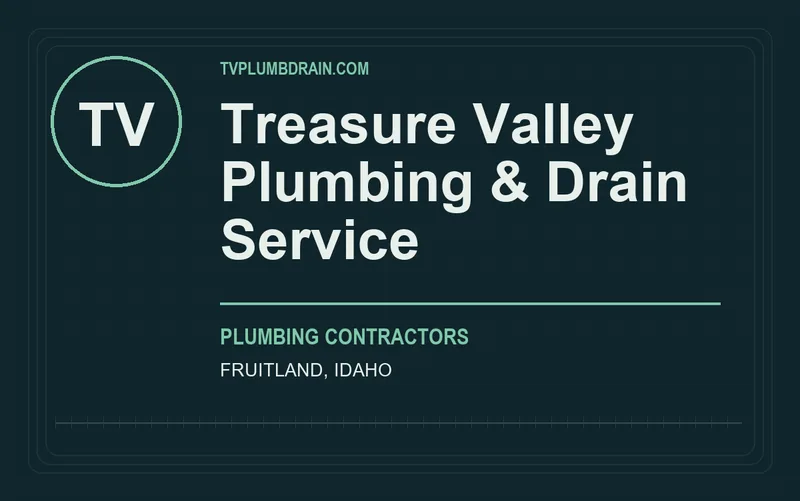 Treasure Valley Plumbing & Drain Service in Fruitland, Idaho