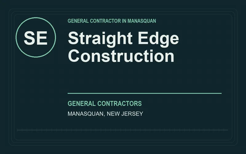 Straight Edge Construction in Manasquan, New Jersey