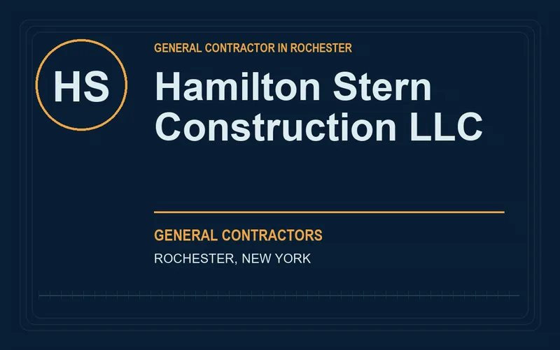 Hamilton Stern Construction LLC in Rochester, New York