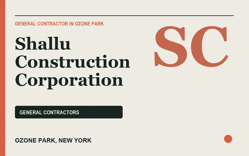 Shallu Construction Corporation in Ozone Park, New York