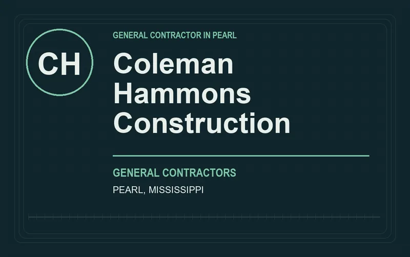 Coleman Hammons Construction in Pearl, Mississippi