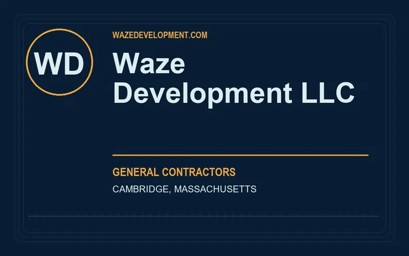 Waze Development LLC in Cambridge, Massachusetts