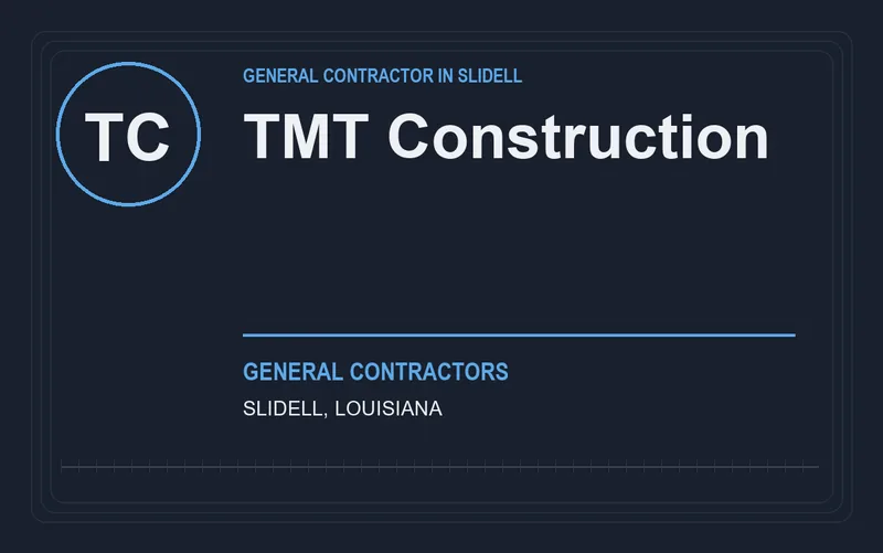 TMT Construction in Slidell, Louisiana