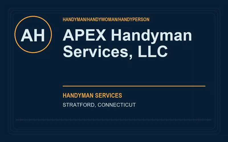 APEX Handyman Services, LLC in Stratford, Connecticut