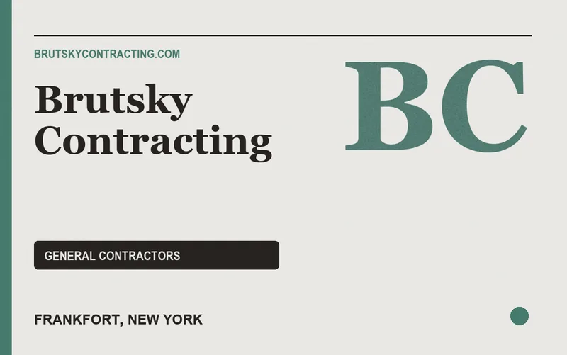 Brutsky Contracting in Frankfort, New York