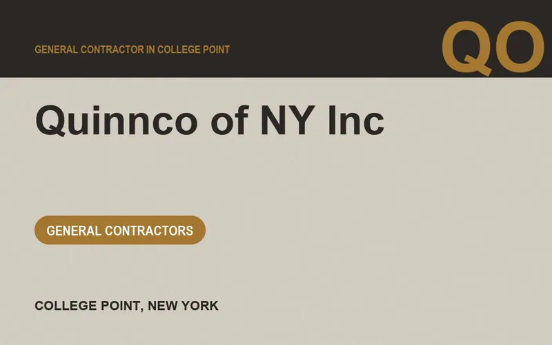 Quinnco of NY Inc in College Point, New York