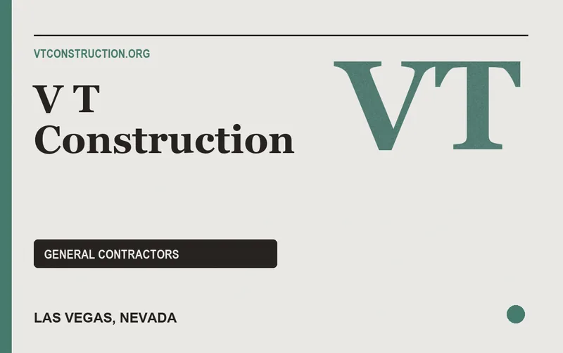 V T Construction in Las Vegas, Nevada