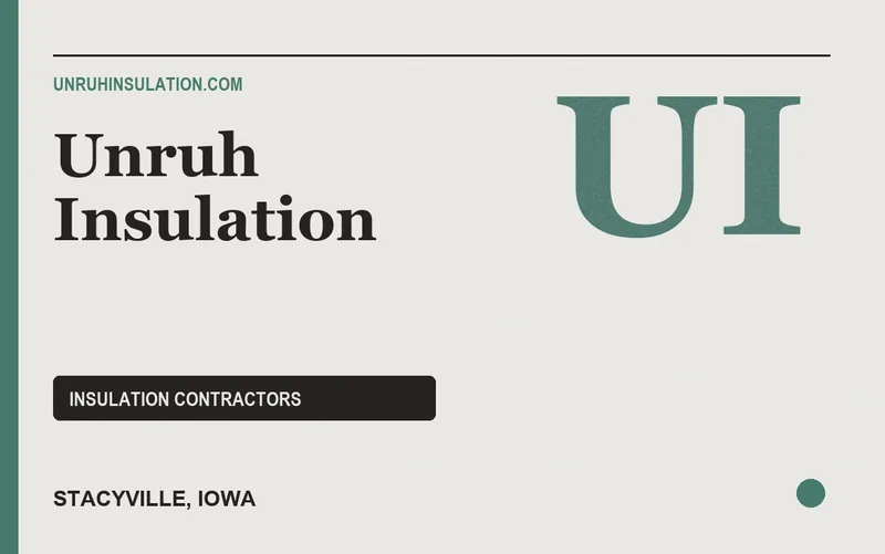 Unruh Insulation in Stacyville, Iowa