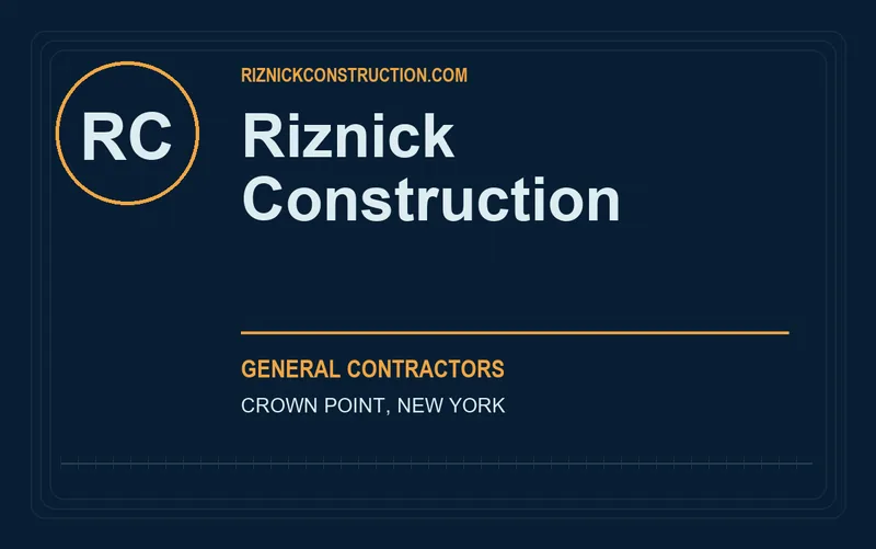 Riznick Construction in Crown Point, New York
