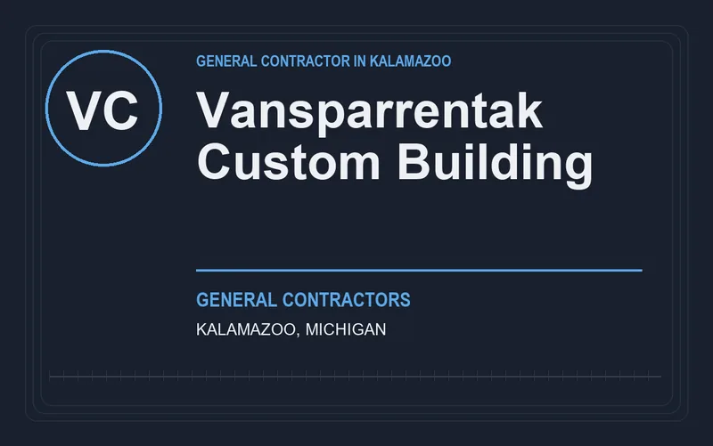 Vansparrentak Custom Building in Kalamazoo, Michigan