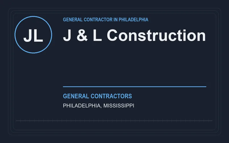 J & L Construction in Philadelphia, Mississippi
