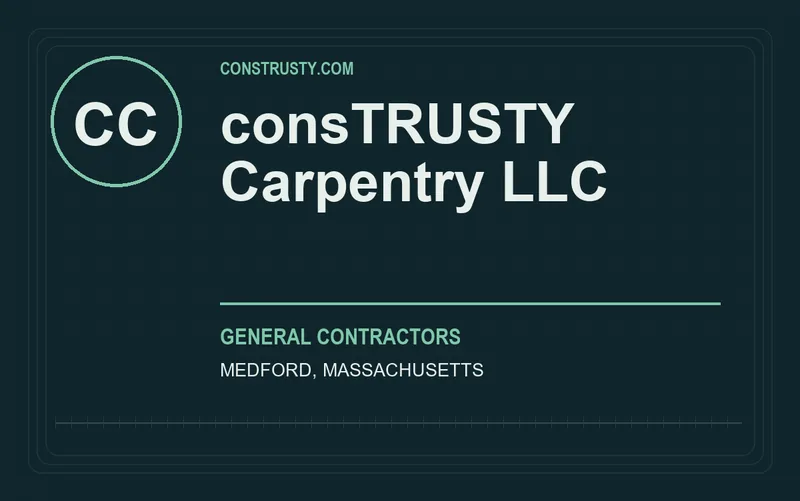 consTRUSTY Carpentry LLC in Medford, Massachusetts