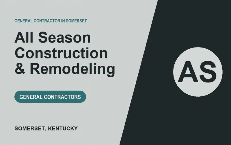 All Season Construction & Remodeling in Somerset, Kentucky
