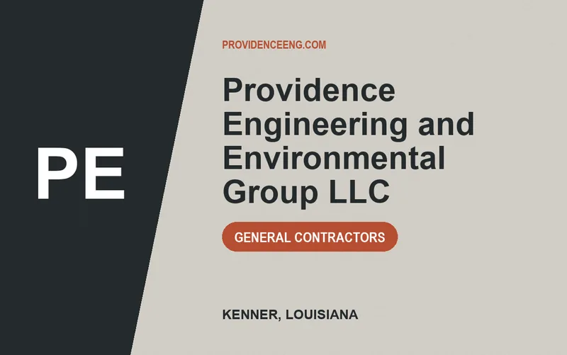 Providence Engineering and Environmental Group LLC in Kenner, Louisiana