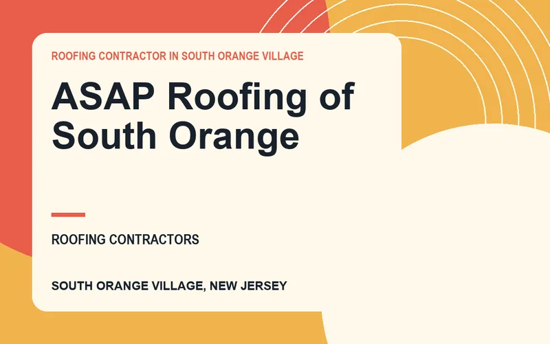 ASAP Roofing of South Orange in South Orange Village, New Jersey