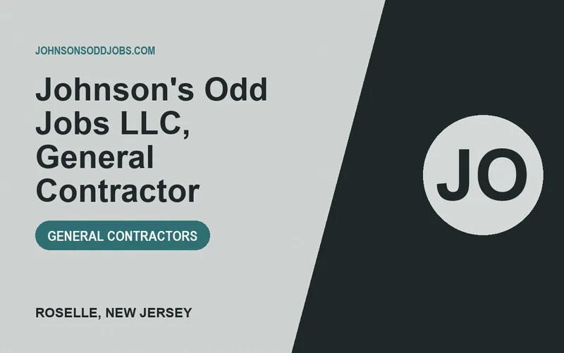 Johnson's Odd Jobs LLC, General Contractor in Roselle, New Jersey