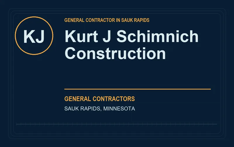 Kurt J Schimnich Construction in Sauk Rapids, Minnesota