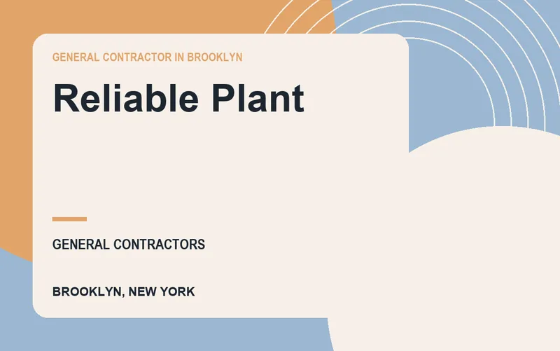 Reliable Plant in Brooklyn, New York