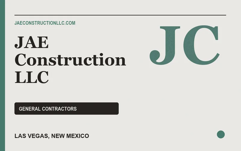 JAE Construction LLC in Las Vegas, New Mexico