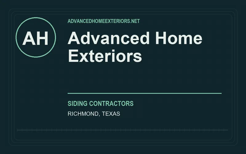 Advanced Home Exteriors in Richmond, Texas