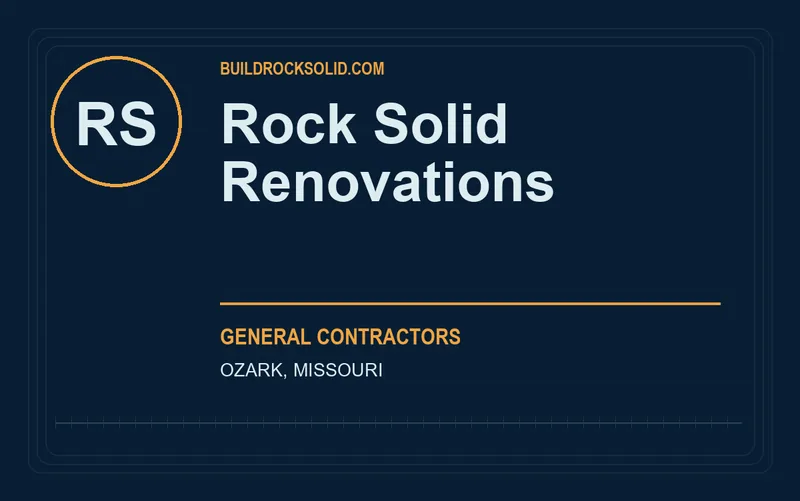 Rock Solid Renovations in Ozark, Missouri