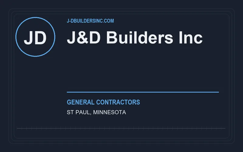 J&D Builders Inc in St Paul, Minnesota