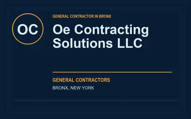 Oe Contracting Solutions Llc in Bronx, New York