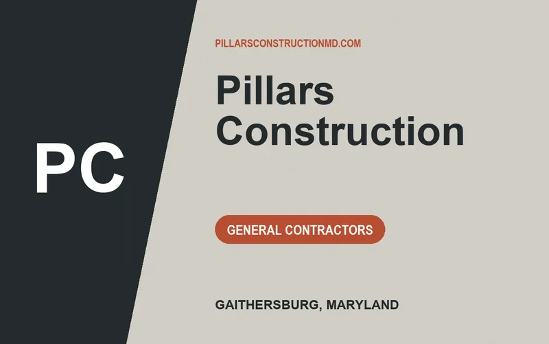 Pillars Construction in Gaithersburg, Maryland
