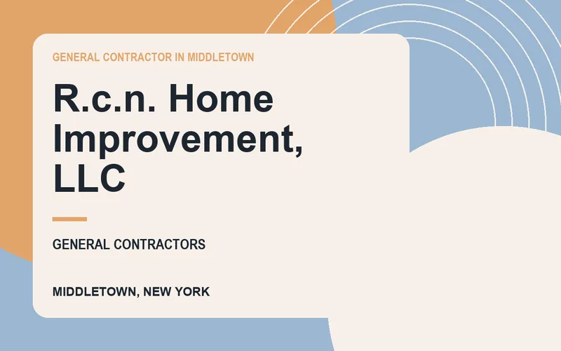 R.c.n. Home Improvement, Llc in Middletown, New York