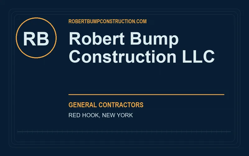 Robert Bump Construction LLC in Red Hook, New York