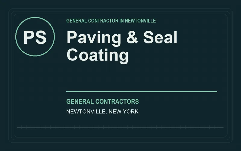 Paving & Seal Coating in Newtonville, New York