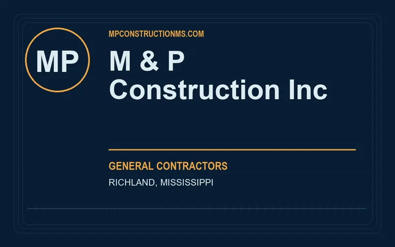 M & P Construction Inc in Richland, Mississippi