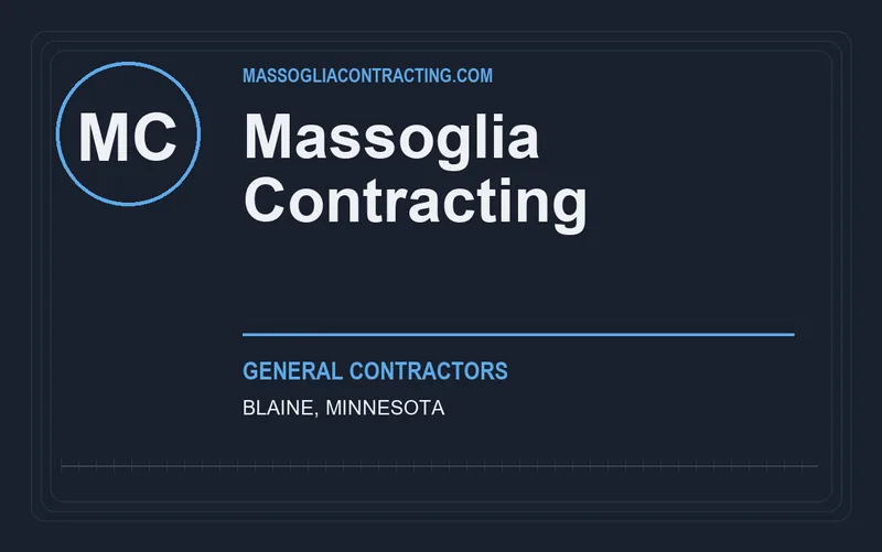 Massoglia Contracting in Blaine, Minnesota