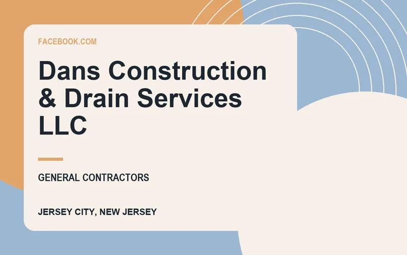 Dans Construction & Drain Services LLC in Jersey City, New Jersey